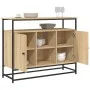 Sideboard aus Sonoma-Eichenholzwerkstoff, 100 x 35 x 80 cm von , Sideboards - Ref: Foro24-835540, Preis: 87,22 €, Rabatt: %