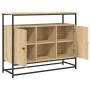 Sideboard aus Sonoma-Eichenholzwerkstoff, 100 x 35 x 80 cm von , Sideboards - Ref: Foro24-835540, Preis: 87,22 €, Rabatt: %