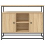 Sideboard aus Sonoma-Eichenholzwerkstoff, 100 x 35 x 80 cm von , Sideboards - Ref: Foro24-835540, Preis: 88,45 €, Rabatt: %