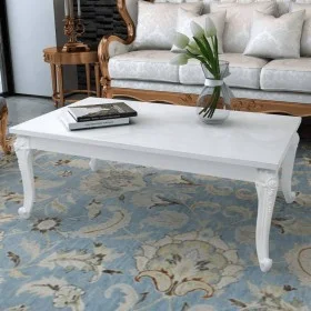 Couchtisch 115x65x42 cm weiß mit Glanz von vidaXL, Couchtisch - Ref: Foro24-243381, Preis: 222,64 €, Rabatt: %