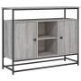 Sonoma graues Sideboard aus Holzwerkstoff, 100 x 35 x 80 cm von , Sideboards - Ref: Foro24-835542, Preis: 101,48 €, Rabatt: %
