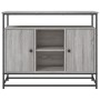 Sonoma graues Sideboard aus Holzwerkstoff, 100 x 35 x 80 cm von , Sideboards - Ref: Foro24-835542, Preis: 101,48 €, Rabatt: %