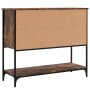Smoked oak engineered wood sideboard 100x36x85 cm by , Sideboards - Ref: Foro24-835556, Price: 85,03 €, Discount: %
