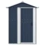 Gartenhaus aus anthrazitfarbenem, verzinktem Stahl, 126 x 97,5 x 177 cm von , Schuppen - Ref: Foro24-316235, Preis: 143,92 €,...