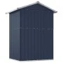Garden shed anthracite galvanized steel 126x97.5x177 cm by , Sheds - Ref: Foro24-316235, Price: 143,92 €, Discount: %