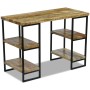 Büroschreibtisch aus Mangoholz, 110 x 50 x 76 cm von vidaXL, Schreibtische - Ref: Foro24-243333, Preis: 215,00 €, Rabatt: %