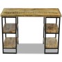 Büroschreibtisch aus Mangoholz, 110 x 50 x 76 cm von vidaXL, Schreibtische - Ref: Foro24-243333, Preis: 215,00 €, Rabatt: %
