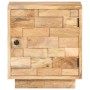 Solid mango wood bedside table 40x30x45 cm by vidaXL, Nightstands - Ref: Foro24-320468, Price: 70,37 €, Discount: %