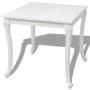 Dining table 80x80x76 cm glossy white by vidaXL, Kitchen and dining tables - Ref: Foro24-243382, Price: 190,33 €, Discount: %