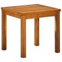 Lounger with table in solid acacia wood and textilene by vidaXL, Loungers - Ref: Foro24-41746, Price: 163,99 €, Discount: %