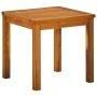 Lounger with table in solid acacia wood and textilene by vidaXL, Loungers - Ref: Foro24-41746, Price: 172,80 €, Discount: %