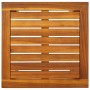 Lounger with table in solid acacia wood and textilene by vidaXL, Loungers - Ref: Foro24-41746, Price: 163,99 €, Discount: %