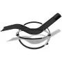 Geometrische Gartenliege aus schwarzem und grauem Stahl von vidaXL, Liegen - Ref: Foro24-42400, Preis: 96,76 €, Rabatt: %