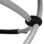 Tumbona geométrica de jardín acero negro y gris de vidaXL, Tumbonas - Ref: Foro24-42400, Precio: 104,33 €, Descuento: %