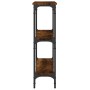 Konsolentisch aus geräuchertem Eichenholzwerkstoff, 75 x 22,5 x 75 cm von , Seitentische - Ref: Foro24-834032, Preis: 41,52 €...