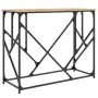Sonoma oak engineered wood console table 100x40x80 cm by , Side tables - Ref: Foro24-834116, Price: 51,47 €, Discount: %