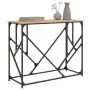 Sonoma oak engineered wood console table 100x40x80 cm by , Side tables - Ref: Foro24-834116, Price: 51,47 €, Discount: %