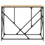 Konsolentisch aus Sonoma-Eichenholzwerkstoff, 100 x 40 x 80 cm von , Seitentische - Ref: Foro24-834116, Preis: 52,62 €, Rabat...