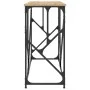 Sonoma oak engineered wood console table 100x40x80 cm by , Side tables - Ref: Foro24-834116, Price: 51,47 €, Discount: %