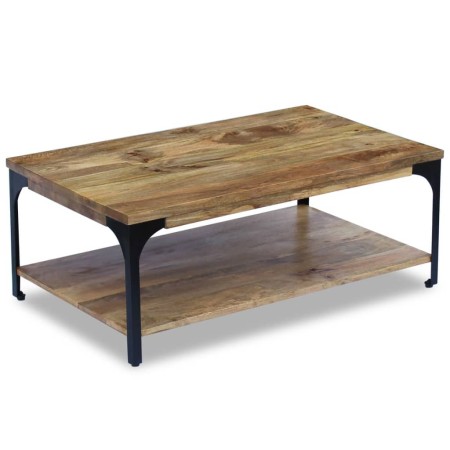 Mesa de centro madera de mango 100x60x38 cm by vidaXL, Coffee table - Ref: Foro24-243341, Price: 114,83 €, Discount: %