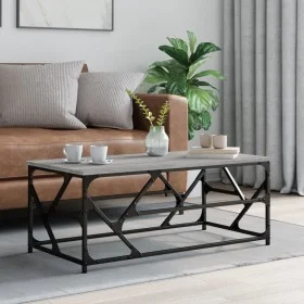 Sonoma-Couchtisch aus grauem Sperrholz, 100 x 50 x 40 cm von , Couchtisch - Ref: Foro24-834128, Preis: 52,57 €, Rabatt: %