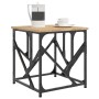 Couchtisch aus Sonoma-Eichenholzwerkstoff, 45 x 45 x 47,5 cm von , Couchtisch - Ref: Foro24-834121, Preis: 38,22 €, Rabatt: %