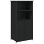 Hohes schwarzes Sideboard aus Holzwerkstoff, 62 x 36 x 121,5 cm von , Sideboards - Ref: Foro24-834210, Preis: 96,86 €, Rabatt: %