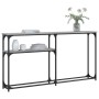 Sonoma gray engineered wood console table 145x22.5x75 cm by , Side tables - Ref: Foro24-834098, Price: 48,88 €, Discount: %