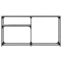 Sonoma gray engineered wood console table 145x22.5x75 cm by , Side tables - Ref: Foro24-834098, Price: 48,27 €, Discount: %