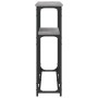 Sonoma gray engineered wood console table 145x22.5x75 cm by , Side tables - Ref: Foro24-834098, Price: 48,88 €, Discount: %