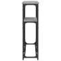 Sonoma gray engineered wood console table 145x22.5x75 cm by , Side tables - Ref: Foro24-834098, Price: 48,27 €, Discount: %