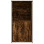 Hohes Sideboard aus geräuchertem Eichensperrholz, 62 x 36 x 121,5 cm von , Sideboards - Ref: Foro24-834212, Preis: 83,66 €, R...