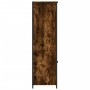 Hohes Sideboard aus geräuchertem Eichensperrholz, 62 x 36 x 121,5 cm von , Sideboards - Ref: Foro24-834212, Preis: 83,66 €, R...