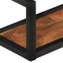 Wall shelves 2 pcs solid wood mango iron 110x17x17 cm by , Shelves and shelves - Ref: Foro24-353794, Price: 87,37 €, Discount: %