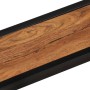 Wandregale 2 Stück Massivholz Mango Eisen 110x17x17 cm von , Regale und Regale - Ref: Foro24-353794, Preis: 89,25 €, Rabatt: %