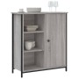 Sonoma graues Sideboard aus Holzwerkstoff, 70 x 30 x 80 cm von , Sideboards - Ref: Foro24-835497, Preis: 61,88 €, Rabatt: %