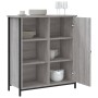 Sonoma graues Sideboard aus Holzwerkstoff, 70 x 30 x 80 cm von , Sideboards - Ref: Foro24-835497, Preis: 61,88 €, Rabatt: %