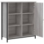 Sonoma graues Sideboard aus Holzwerkstoff, 70 x 30 x 80 cm von , Sideboards - Ref: Foro24-835497, Preis: 61,88 €, Rabatt: %