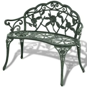 Grüne Gartenbank aus Aluminiumguss, 100 cm von vidaXL, Gartenbänke - Ref: Foro24-42166, Preis: 140,86 €, Rabatt: %