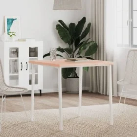 Square solid beech wood table top 70x70x2.5 cm by , Table tops - Ref: Foro24-355957, Price: 67,35 €, Discount: %
