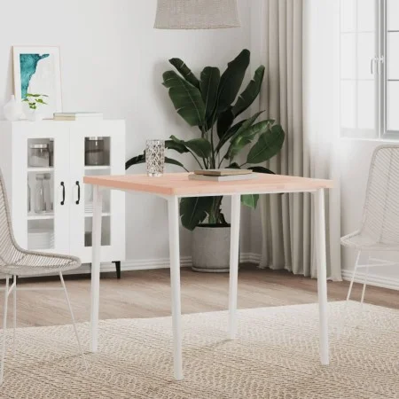 Square solid beech wood table top 70x70x2.5 cm by , Table tops - Ref: Foro24-355957, Price: 67,35 €, Discount: %