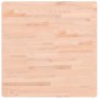 Square solid beech wood table top 70x70x2.5 cm by , Table tops - Ref: Foro24-355957, Price: 66,78 €, Discount: %