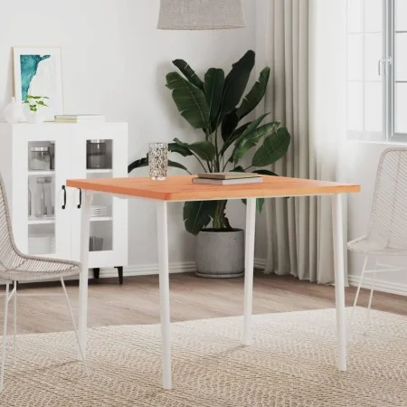 Square solid beech wood table top 80x80x2.5 cm by , Table tops - Ref: Foro24-355976, Price: 98,84 €, Discount: %