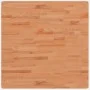 Square solid beech wood table top 80x80x2.5 cm by , Table tops - Ref: Foro24-355976, Price: 98,84 €, Discount: %