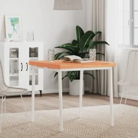 Square solid beech wood table top 70x70x4 cm by , Table tops - Ref: Foro24-355981, Price: 117,37 €, Discount: %