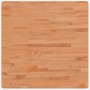 Square solid beech wood table top 70x70x4 cm by , Table tops - Ref: Foro24-355981, Price: 119,21 €, Discount: %