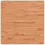 Tablero de mesa cuadrado de madera maciza de haya 70x70x4 cm de , Tableros para mesas - Ref: Foro24-355981, Precio: 117,37 €,...