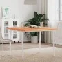 Square solid beech wood table top 90x90x4 cm by , Table tops - Ref: Foro24-355983, Price: 192,75 €, Discount: %