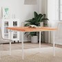 Tablero de mesa cuadrado de madera maciza de haya 90x90x4 cm de , Tableros para mesas - Ref: Foro24-355983, Precio: 196,14 €,...