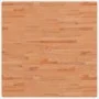 Square solid beech wood table top 90x90x4 cm by , Table tops - Ref: Foro24-355983, Price: 192,75 €, Discount: %